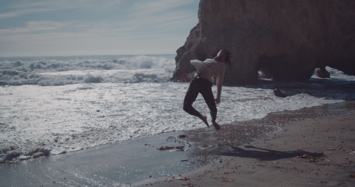 Spoken-word performer in the experimental short film Currents